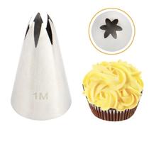 Bico 1M Para Confeitar Pitanga aberta grande inox kit 3un