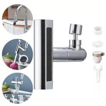 Bico Adaptador Torneira Extensor Flexivel 4 em 1 Cascata Bico Adaptador Torneira Extensor Flexivel 4 em 1 Cascata
