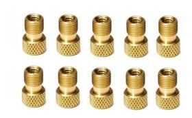 Bico Adaptador Válvula Câmara Ar Bike De Presta P/ Americana (10 Unidade) Bico Adaptador Válvula Câmara Ar Bike De Presta P/ Americana (10 Unidade)