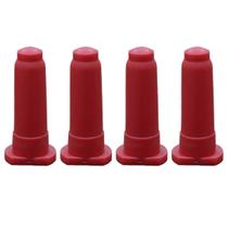 Bico Alimentador Mamadeira Baspan Vermelho Bezerros 4un Bico Alimentador Mamadeira Baspan Vermelho Bezerros 4un
