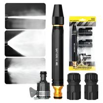 Bico Alta Pressão Para Mangueira - Kit 4 Pçs para Lavar Carro e Jardins Bico Alta Pressão Para Mangueira - Kit 4 Pçs para Lavar Carro e Jardins