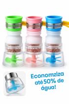 Bico arejador extensor flexível para torneira - chuveirinho retrátil econômico cozinha pulverizador