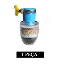 Bico Arejador Para Torneira Filtro De Água Purificador Carvão Ativado 3 em 1 De Cozinha