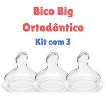 Bico Big Mamadeira Grande Silicone Bico Ortodôntico Tamanho 2