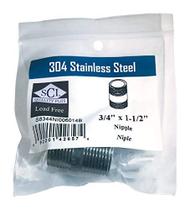 Bico de aço inoxidável Smith Cooper 3/4 x 1,5"