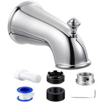 Bico de banheira Dreyoo de 6 polegadas com torneira de banheira de banheiro com desviador