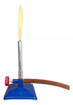 Bico De Bunsen Com Registro Para Laboratório Pronta Entrega