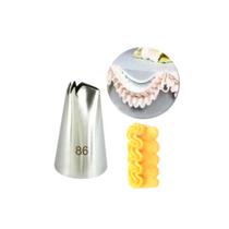 Bico de confeitar babado 86 pequeno wilton