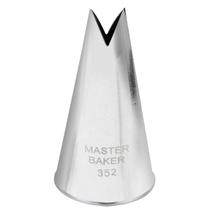 Bico de Confeitar Pequeno Nº 352 Folha Inox Sem Emenda
