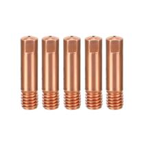 Bico de Contato Noll para Tocha MIG 0.8mm M6x25mm com 5 Peças