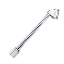 Bico de Encher Pneus Duplo Rosca 1/4 BSP 145 MM