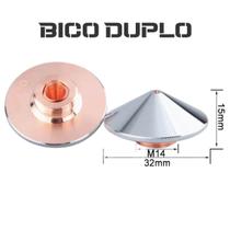 Bico de Fibra Duplo D32x12mm M14 - Calibre 3.0mm