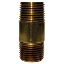 Bico de latão HOMEPLUS+ 1/4" MPT x 1/4" D MPT 9 cm Bico de latão HOMEPLUS+ 1/4" MPT x 1/4" D MPT 9 cm