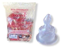 Bico De Mamadeira Anatômico Sonne Pacote 20 Un Atacado Bico Silicone:Anatomico