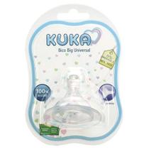 Bico de Mamadeira Kuka Big Universal 100% Silicone Bico de Mamadeira Kuka Big Universal 100% Silicone