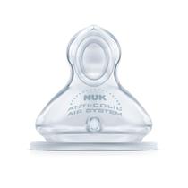 Bico de Mamadeira Nuk First Choice Advanced Ortodôntico em Silicone Fluxo Médio Nível 2 com 1 Unidade