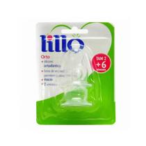 Bico De Mamadeira Orto Silicone 2 Lillo 437100/618700