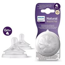 Bico De Mamadeira Pétala 3.0 N5 T5 - 6m+ 2 Unidades Líquidos Espessos Philips Avent