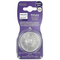 Bico de Mamadeira Pétala Anti Gotejamento +3m Philips Avent Bico de Mamadeira Pétala Anti Gotejamento +3m Philips Avent