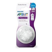 Bico de Mamadeira Petala Nº3 (3M+) SCF653/27 Philips AVENT - 2 Unidades