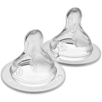 Bico de Mamadeira Petala Philips Avent Nº2 (1M+) 2 Unidades