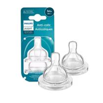 Bico de Mamadeira Philips Avent Anti-colic Nível 02 Fluxo Lento 2 Unidades Bico de Mamadeira Philips Avent Anti-colic Nível 02 Fluxo Lento 2 Unidades
