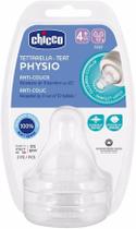 Bico de Mamadeira Physio Perfect 5 Fluxo Rápido 4m+ com 2 unidades Chicco Bico de Mamadeira Physio Perfect 5 Fluxo Rápido 4m+ com 2 unidades Chicco