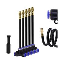 Bico De Nebulização Ajustável Em Latão 20/30/50cm 360 graus graus Pulverizador De Atomização Flexível Para