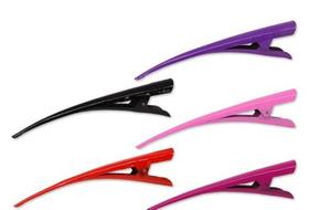 Bico De Pato Para Cabelos 12Cm Colorido- Pacotes 12 Unidades