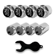 Bico de Pneu Anti Furto Cromado Peugeot