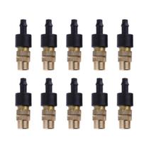 Bico De Pulverização Ajustável De Cobre Para Jardim, 10-100 Peças, Equipamento De Irrigação Para