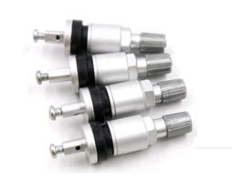Bico do Sensor de Pressão de Pneu Válvula Metal Metálica Metálico TPMS Roda Bico Pito 4pçs