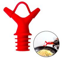 Bico Dosador 2 em 1 com Tampa para Azeite Vinagre Tempero Garrafa Cozinha Antigotas Prático Resistente Bico Dosador 2 em 1 com Tampa para Azeite Vinagre Tempero Garrafa Cozinha Antigotas Prático Resistente