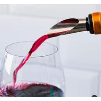 bico dosador aerador com tampa em inox para vinho