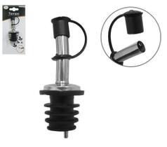 Bico Dosador de Inox com Tampa de Plástico 8 cm - Fu Xing Bico Dosador de Inox com Tampa de Plástico 8 cm - Fu Xing