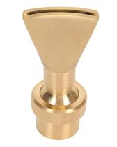 Bico Efeito Leque Ajustável para Fontes Chafarizes e Lagos com Entrada Rosca de 1" Bico Efeito Leque Ajustável para Fontes Chafarizes e Lagos com Entrada Rosca de 1"