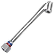 Bico Encher Pneu 825 1/4 Bsp Bocal Duplo Retenção 170mm Novo