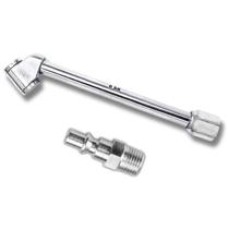 Bico Encher Pneu + Pino D Engate P/Compressor Motomil Tekna