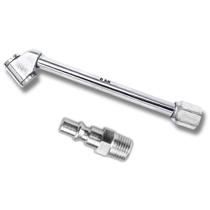 Bico Encher Pneu + Pino D Engate P/Compressor Motomil Tekna