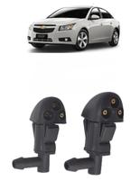 Bico Esguicho Brucutu Lavador Parabrisa Cruze 2011 2012 2013 2014 2015 2016 Ejetor Agua Limpador 95979017 Par Lt Ltz