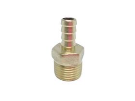 Bico Espigao Latao Amar. 1/2Macho X 3/8Bm Mangueira De Gas