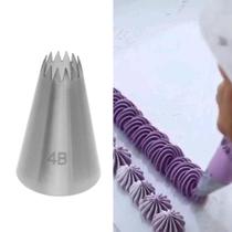 Bico Estrela 4b Pitanga 1 Unidades. Inox