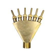 Bico Fontes Chafariz E Lagos Tipo Leque Multijatos 6 Saídas Bico Fontes Chafariz E Lagos Tipo Leque Multijatos 6 Saídas