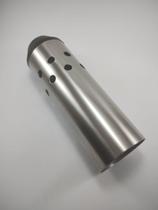 Bico Geiser 1 e 1/2 fabricação Chico Mendes corpo de aço inox e parte da rosca polipropileno preto