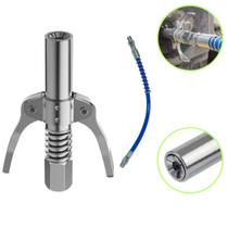 Bico Injetor Aplicador De Graxa Pistola Engraxar Mangueira Bico Injetor Aplicador De Graxa Pistola Engraxar Mangueira