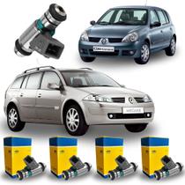 Bico Injetor de Combustível Renault Clio / Megane 1.6 16V Kit com 4 Magneti Marelli - IWP143 Bico Injetor de Combustível Renault Clio / Megane 1.6 16V Kit com 4 Magneti Marelli - IWP143