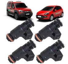 Bico injetor fiat palio siena bravo linea strada idea 1.8 16v 2009 á 2018 kit c/ 4 unidades