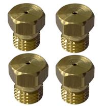 Bico Injetor Fogão Cooktop Fischer GLP 4 Peças (Original)