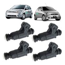 Bico injetor ford courier escosport fiesta ka 1.6 8v 2000 á 2007 kit c/ 4 unidades