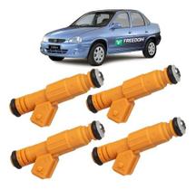 Bico injetor gm corsa 1.6 8v 1996 á 2002 kit c/ 4 unidades Bico injetor gm corsa 1.6 8v 1996 á 2002 kit c/ 4 unidades